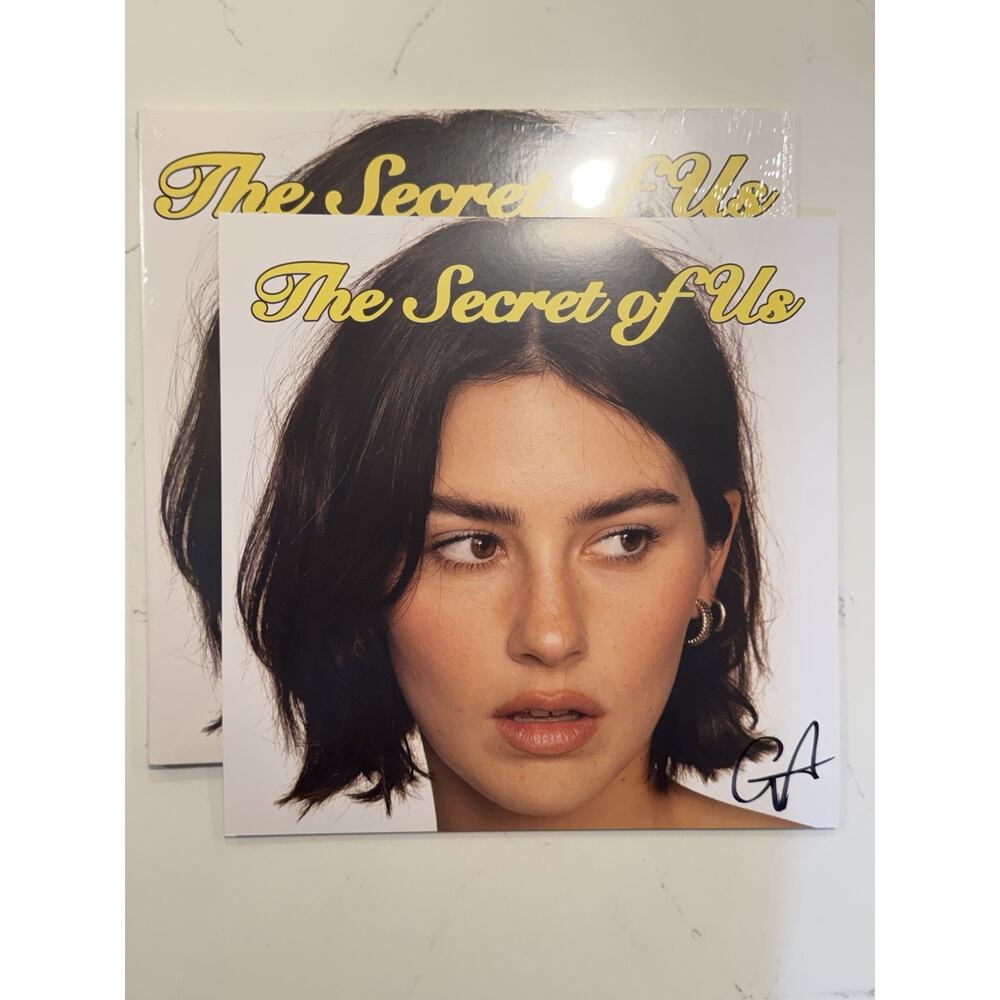 Gracie Abrams The Secret of US Vinyl SIGNED AUTOGRAPHED Limited Yellow Edition#2
